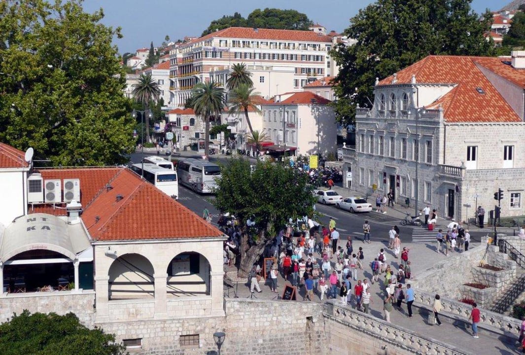 View from the wall Hilton Imperial Dubrovnik