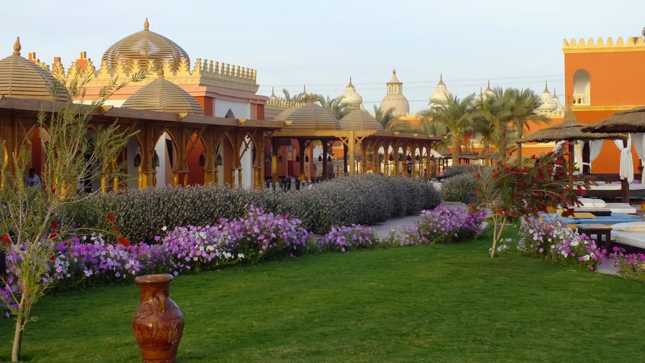 Wunderschöne Gartenanlage Pickalbatros Alf Leila Wa Leila Resort - Neverland Hurghada