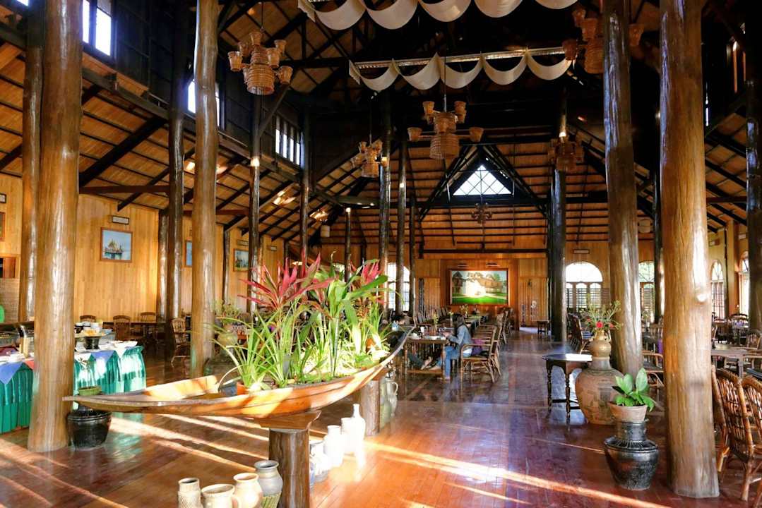 Speisesaal Hupin Inle Khaung Daing Village Resort