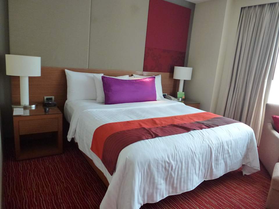 KingSize Bett Hotel Courtyard By Marriott Bangkok