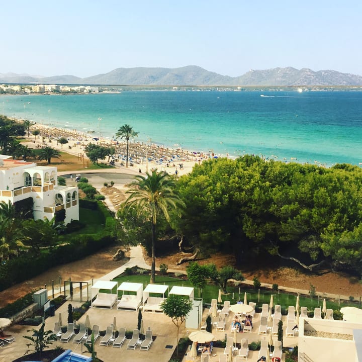 Ausblick Hipotels Bahía Cala Millor