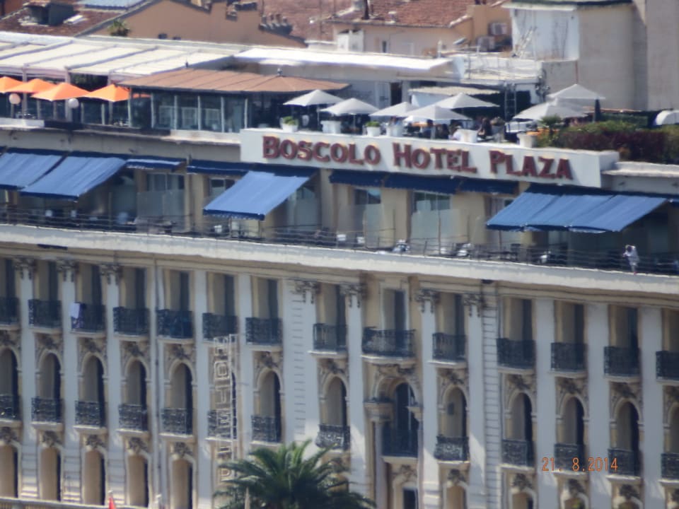 Dachterrasse mit Disco B4 Nice Plaza