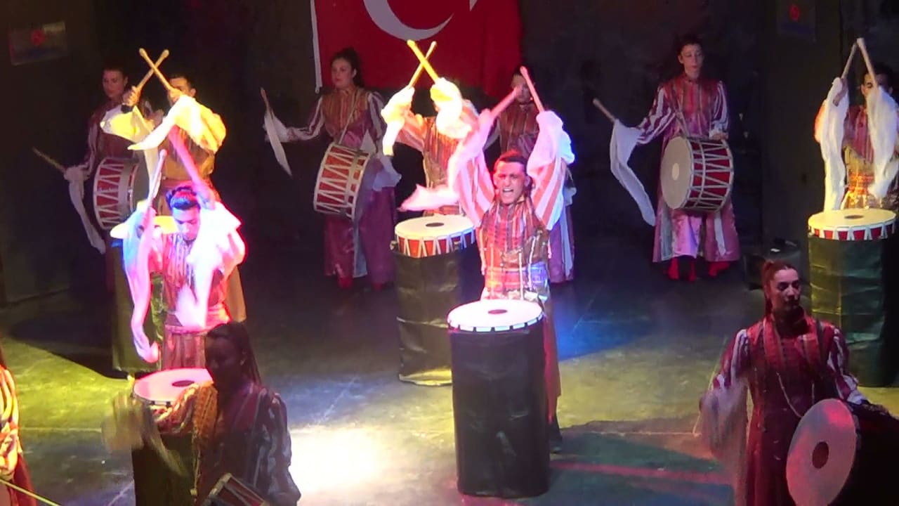 Trommler am Türkischen Abend Sunis Elita Beach Resort & Spa