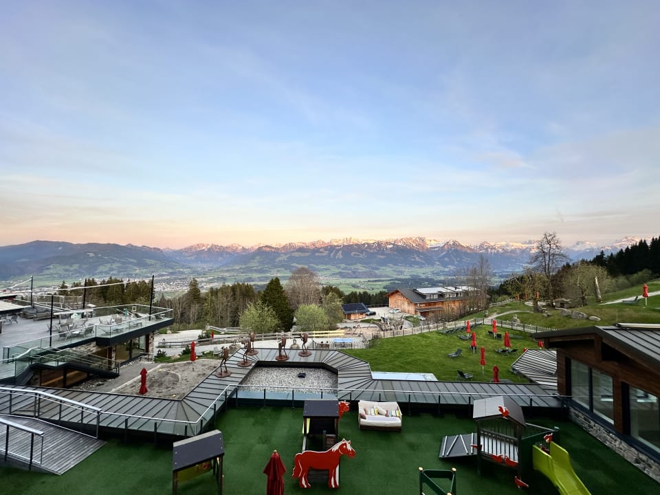 Ausblick Familotel Allgäuer Berghof