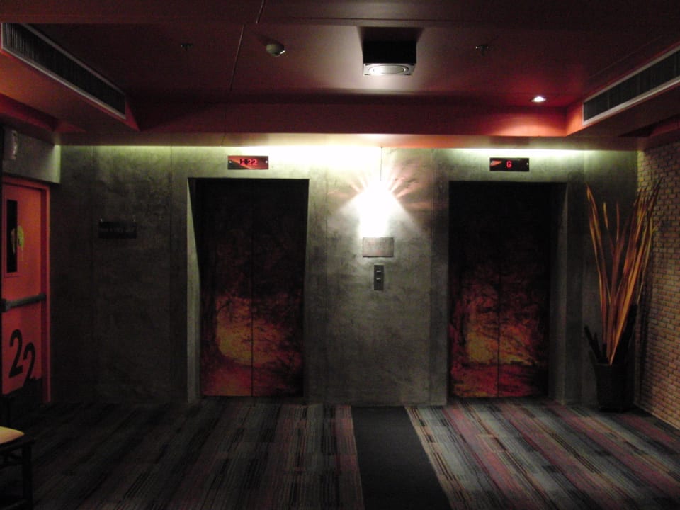 Hotelflur und Aufzüge Siam@Siam Design Hotel Bangkok