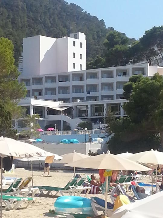 Blick auf das Hotel Sandos El Greco Beach Hotel 16+