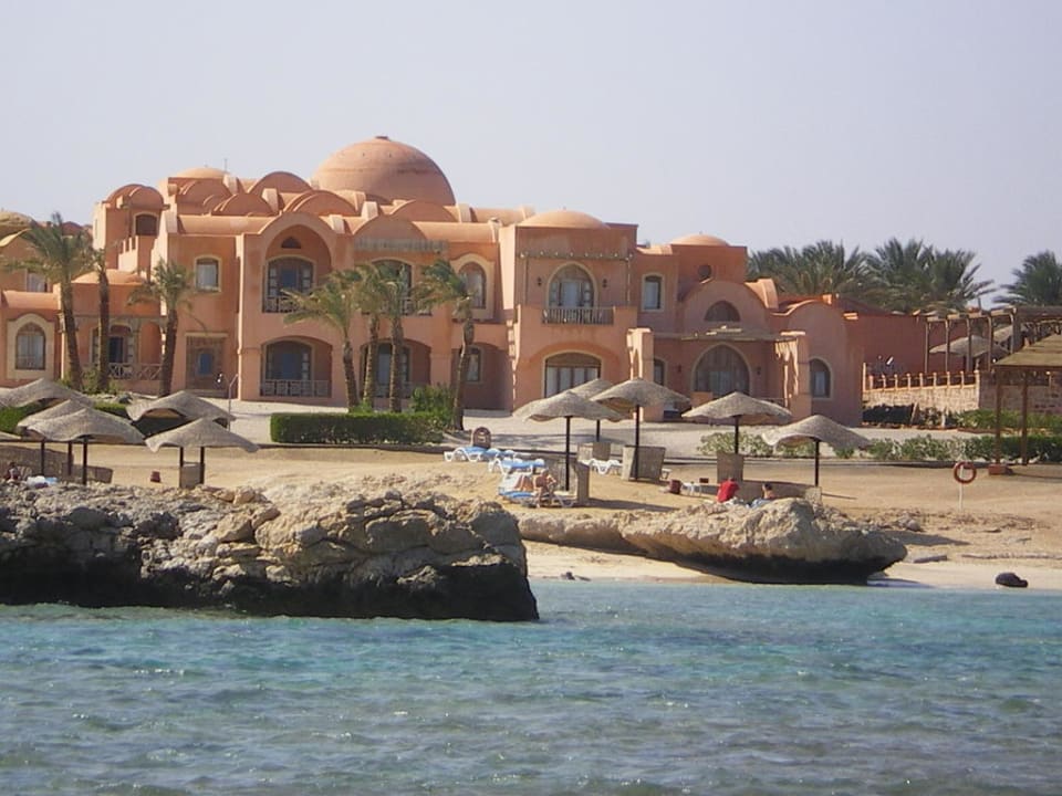 Blick vom Badesteg Radisson Blu Resort, El Quseir