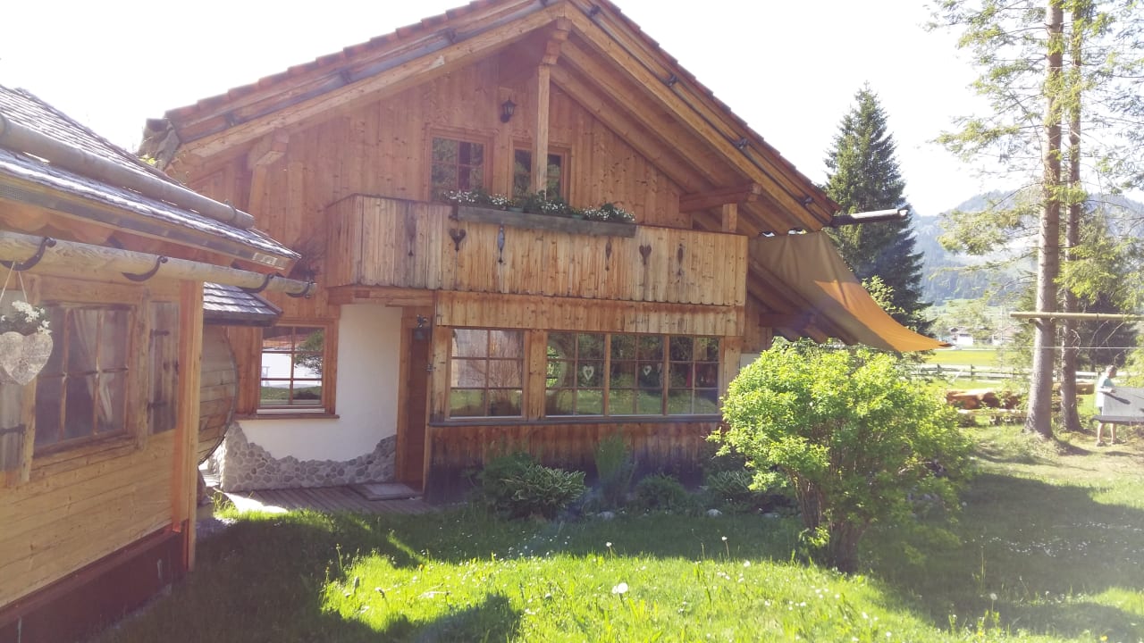 "Außenansicht" Almhütten Moll am Haldensee (Grän