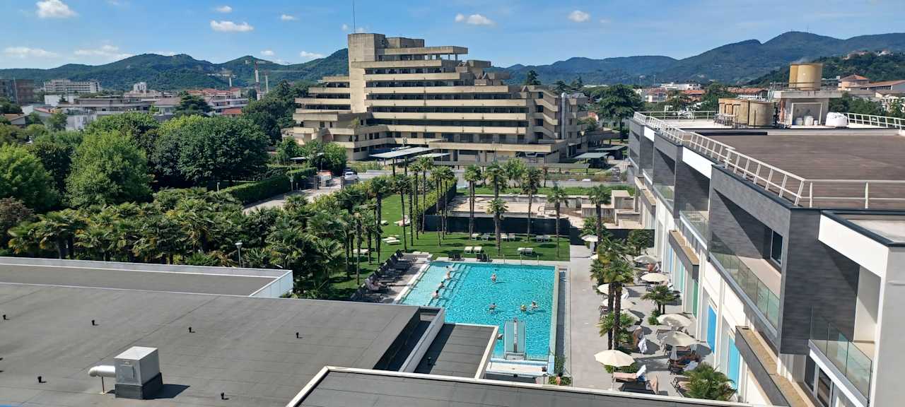 Ausblick Hotel Terme Venezia