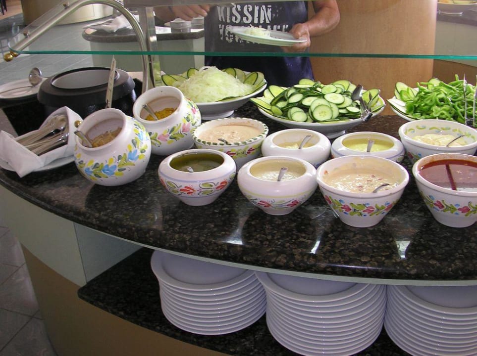 Salatbuffet mittags Hotel Las Costas