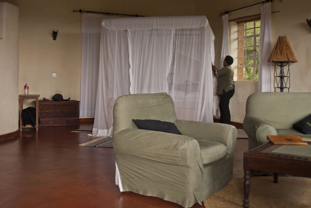 Letzte Vorbereitungen Ngorongoro Farm House