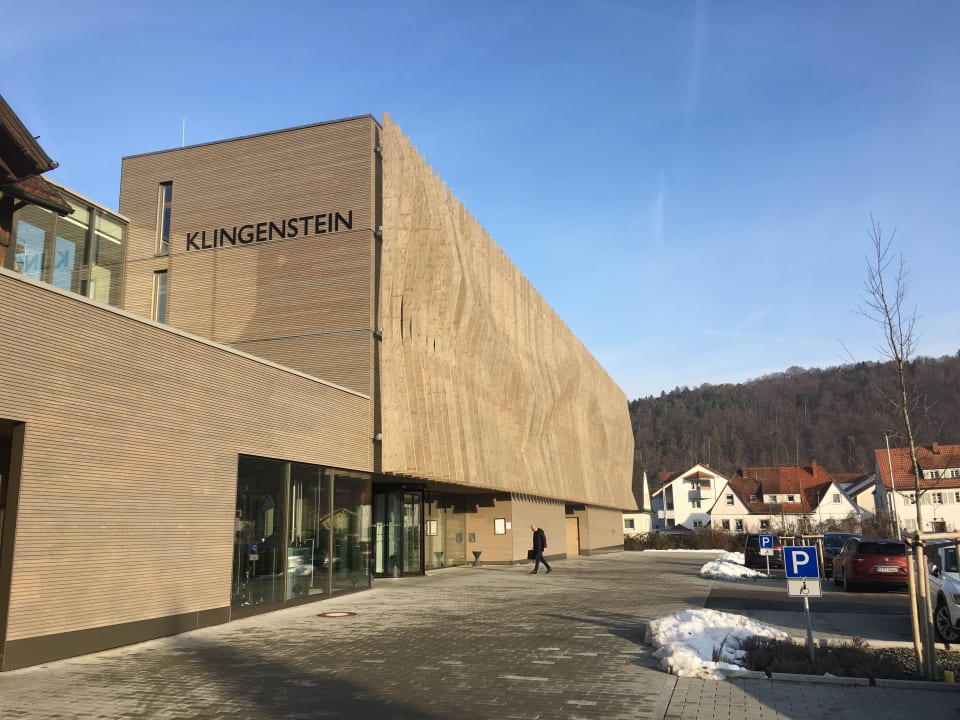 Außenansicht Klingenstein Hotel Wirtshaus Brauerei