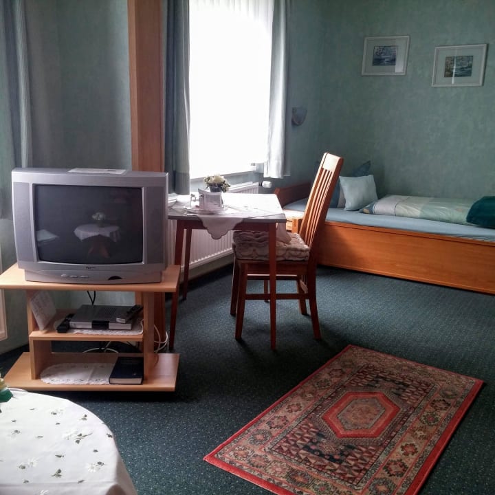 Sicht aus der Sitzecke Gästehaus & Kurheim Giese