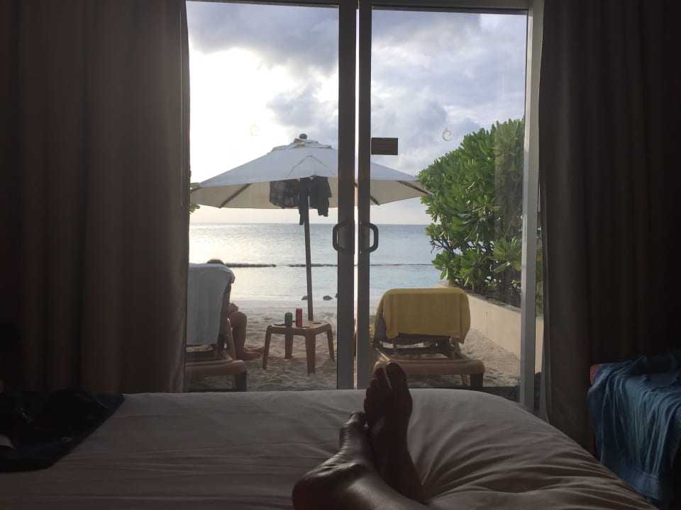 Ausblick Centara Ras Fushi Resort & Spa Maldives