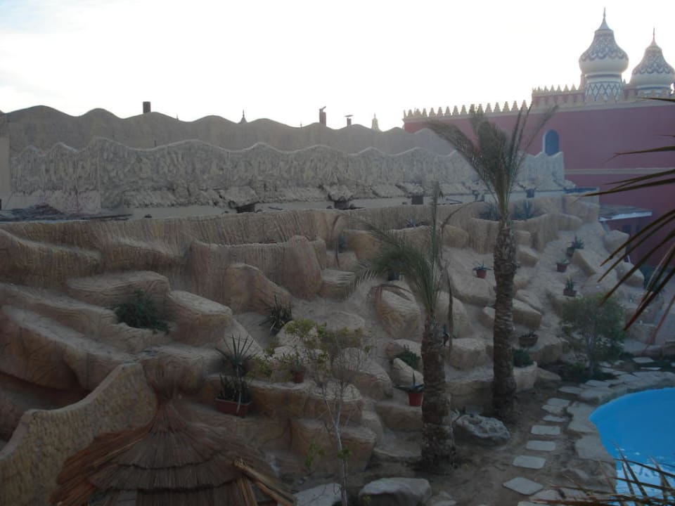 Blick vom Flur Pickalbatros Alf Leila Wa Leila Resort - Neverland Hurghada