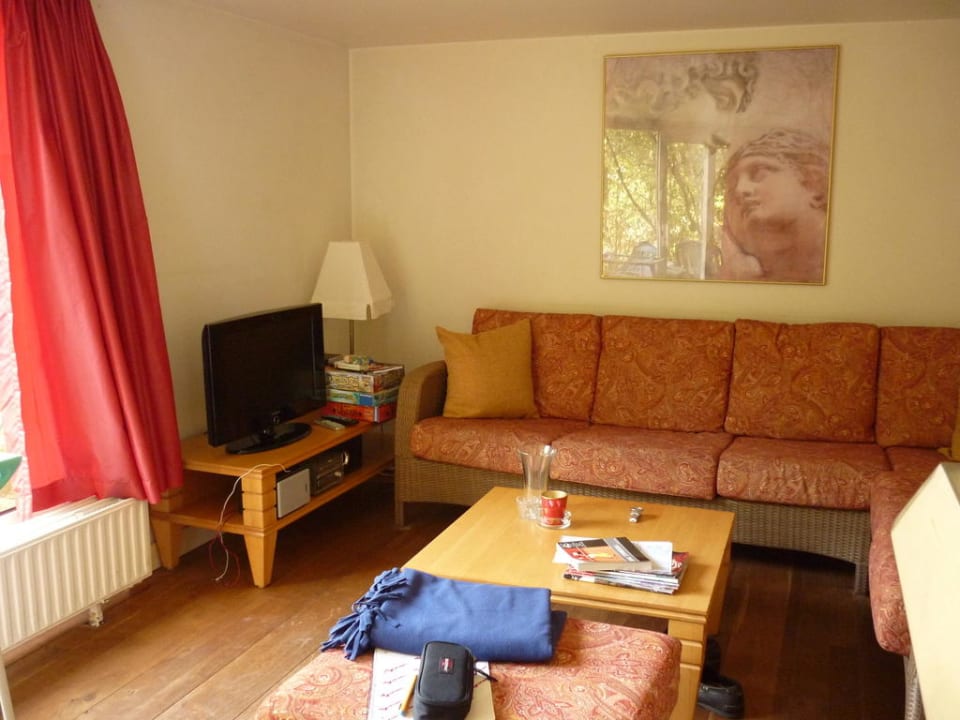 Wohnzimmer mit Sitzecke Center Parcs De Eemhof