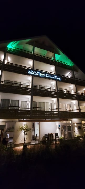 Außenansicht Hotel Strandburg