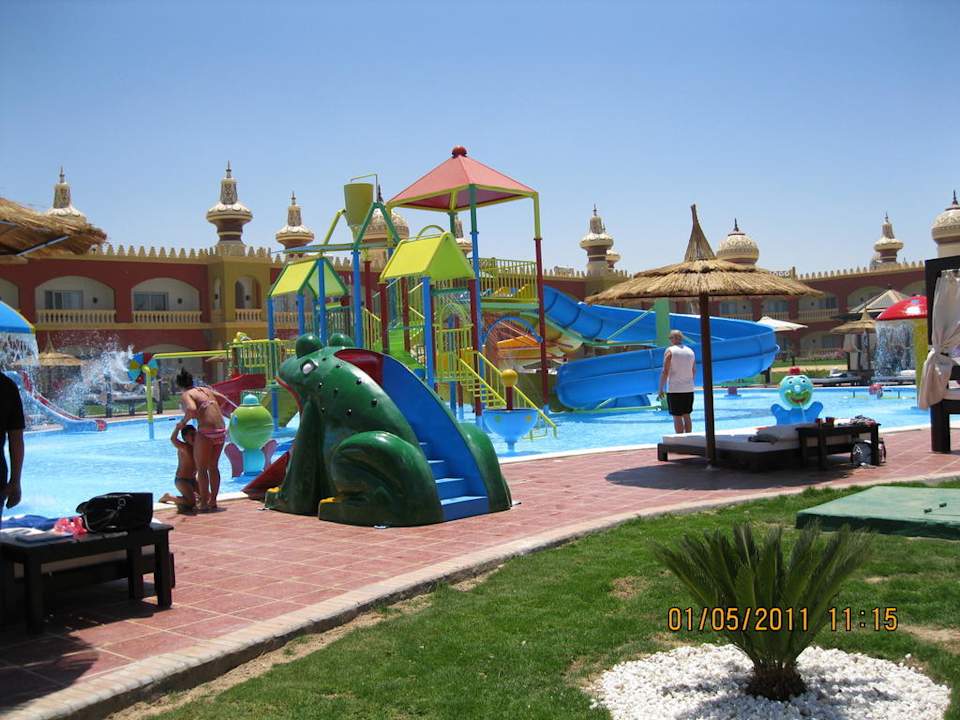Neue Poolanlage Pickalbatros Alf Leila Wa Leila Resort - Neverland Hurghada