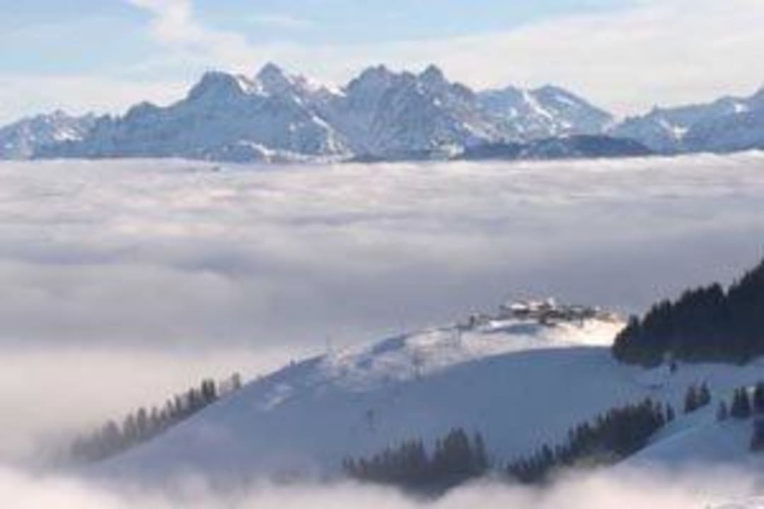 Our closest mountains. Hartkaiser and Brandstadl. Bauernhof Oberachenhof