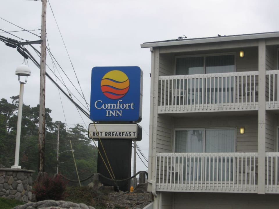 Hotelansicht von der Route 101 Hotel Comfort Inn Lincoln City
