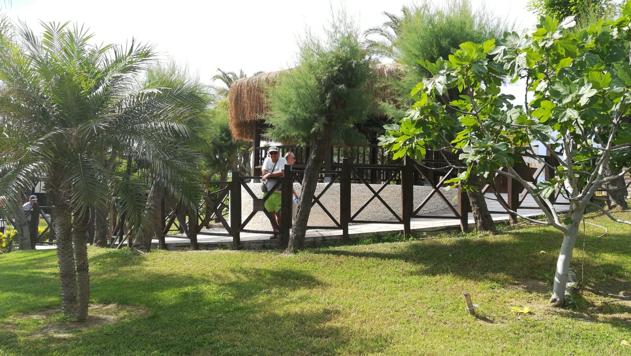 Gartenanlage Sunis Kumköy Beach Resort Hotel & Spa