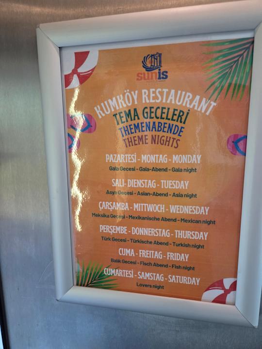 Gastro Sunis Kumköy Beach Resort Hotel & Spa