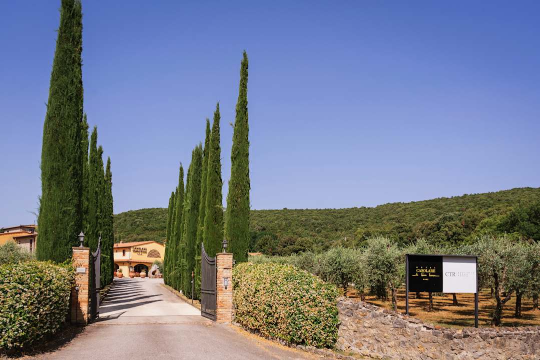 Außenansicht Hotel Casolare le Terre Rosse