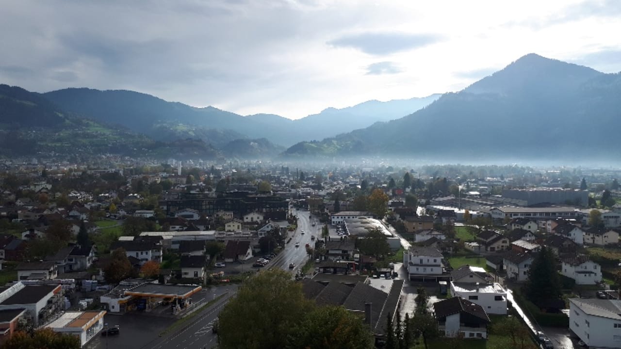 Ausblick Four Points by Sheraton Panoramahaus Dornbirn