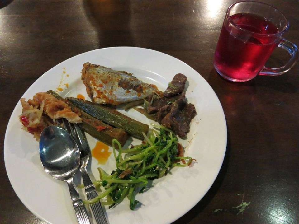 Abendessen Tenggol Island Beach Resort