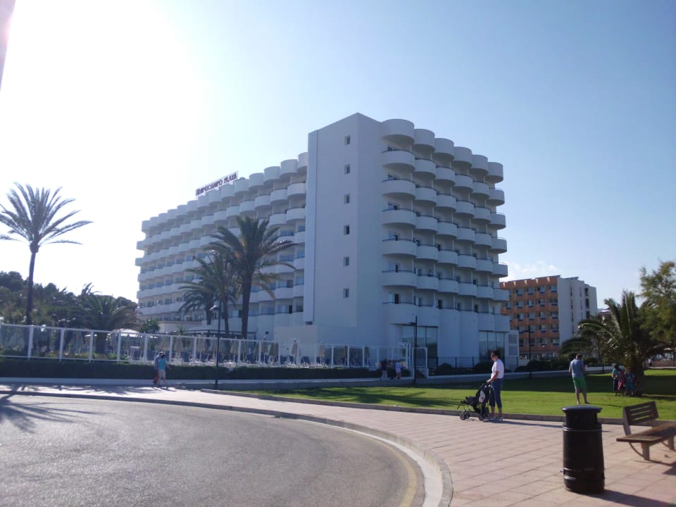 Hotel vom Strand aus Hipotels Hipocampo Playa