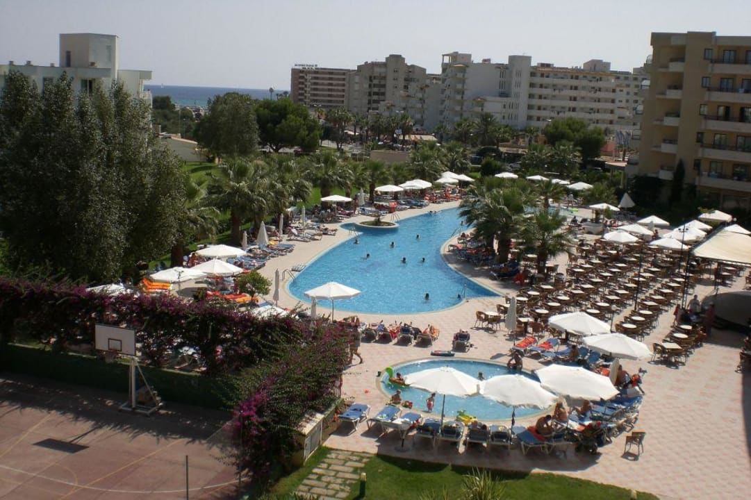 Pool Bereich allsun App.-Hotel Orient Beach