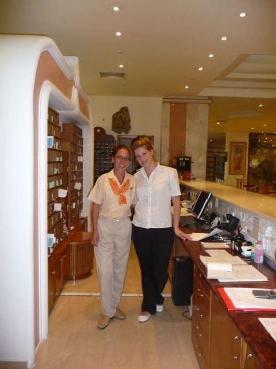 La reception de l'hotel Hotel Kalithea Horizon Royal
