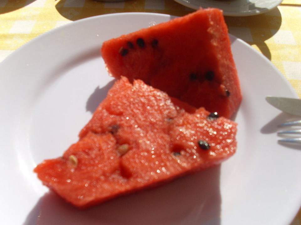 Täglich lecker Melone Hotel Victory Resort