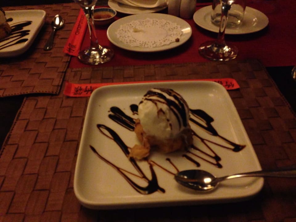 Asiatisches Restaurant Nachspeise Porto Bello Royal