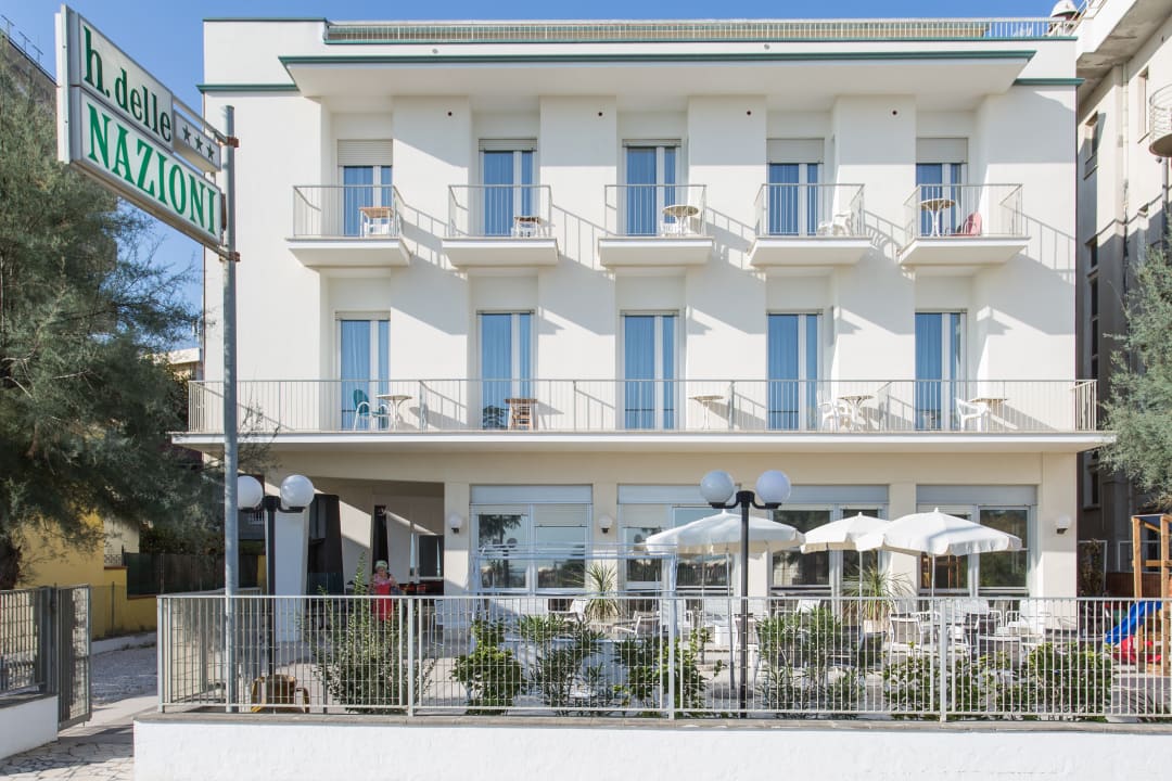 Außenansicht Hotel Delle Nazioni