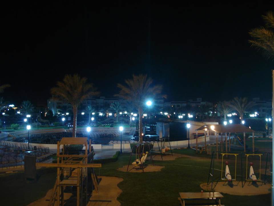 Ausblick vom Balkon Pickalbatros Dana Beach Resort - Hurghada