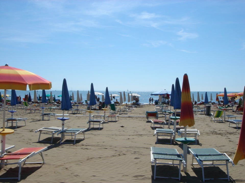 Strandabschnitt des Hotels Hotel Romantik