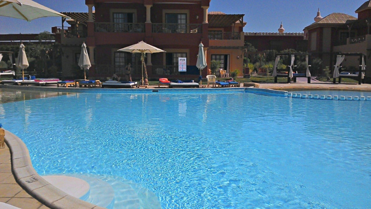 Pool im 400er Bereich Pickalbatros Alf Leila Wa Leila Resort - Neverland Hurghada