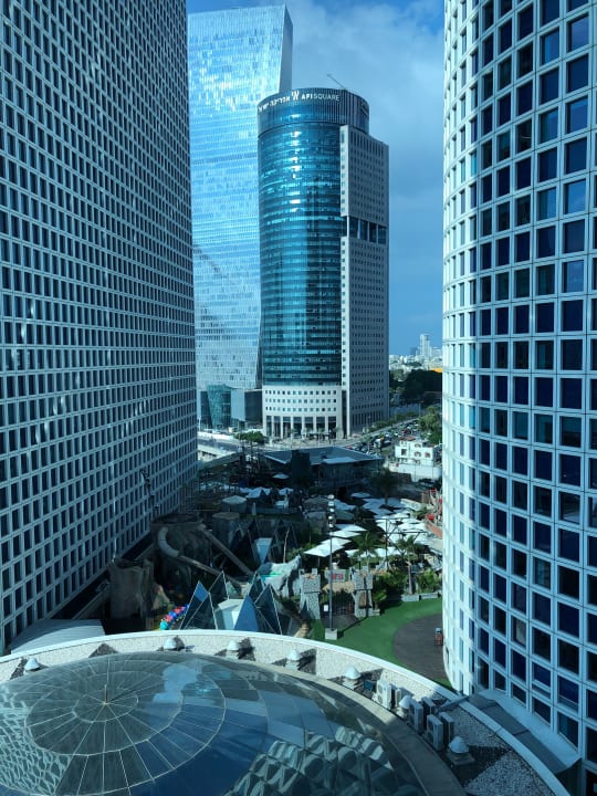 Ausblick Hotel Crowne Plaza Tel Aviv City Center