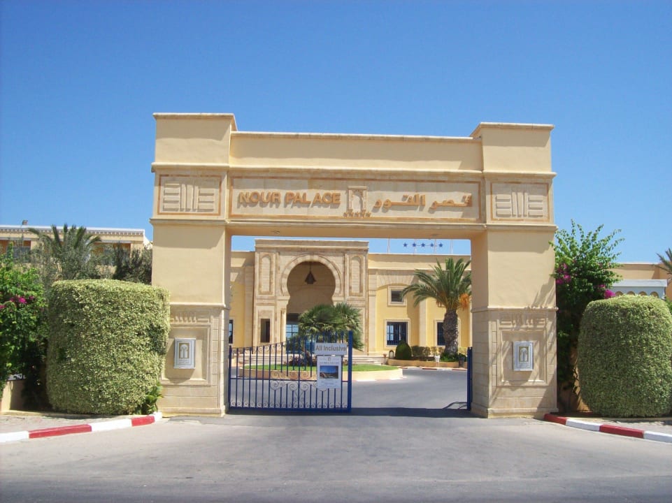Eingangstor Nour Palace Resort & Thalasso