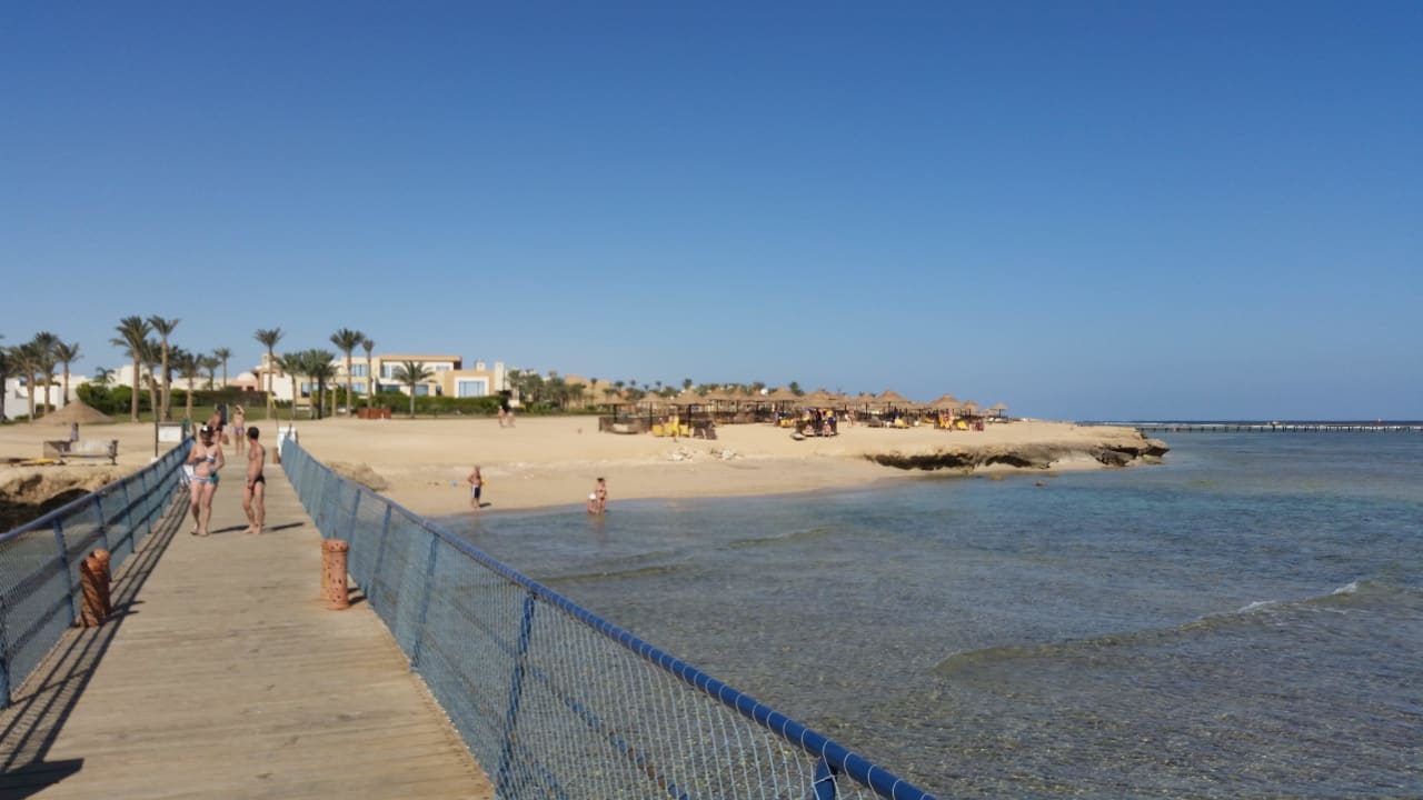 Vom Steg aus Pickalbatros Palace Hotel-Port Ghalib