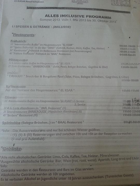 Allinclusive Angebot El Ksar Resort & Thalasso