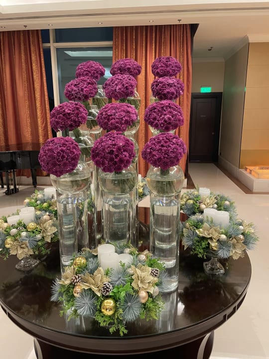 Lobby The Ritz Carlton Bangalore