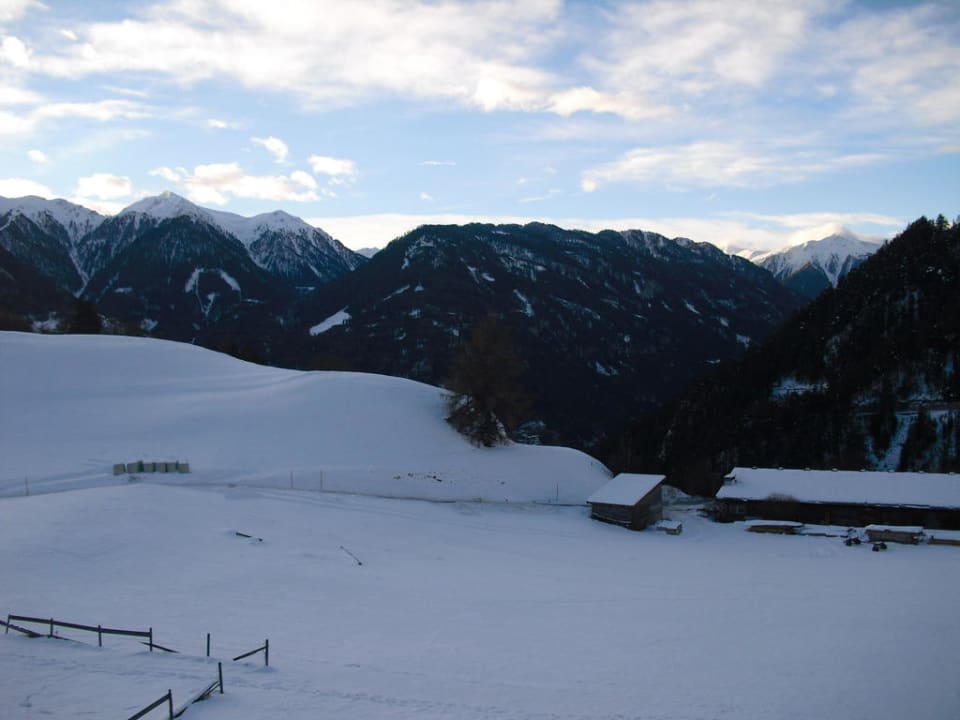 Wintermorgen Ferienwohnungen am Matinesweg, Serfaus