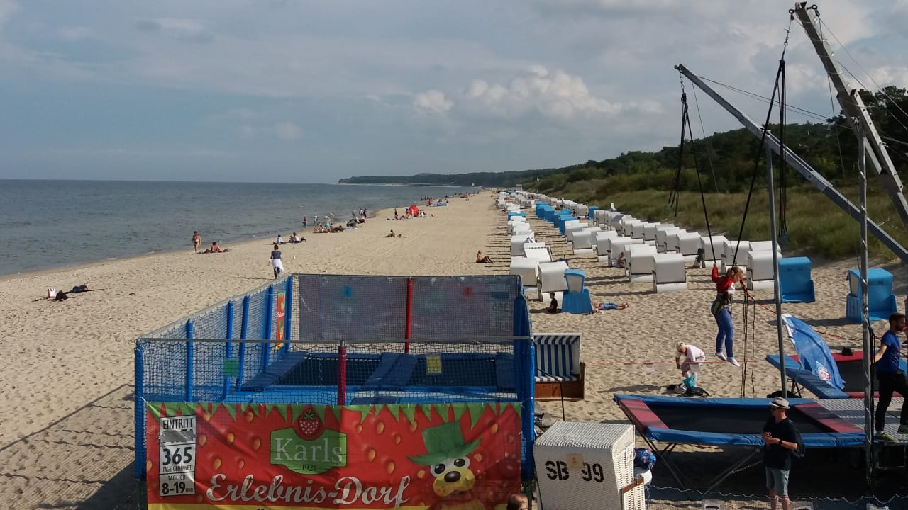 Strand Kleine Strandburg Zinnowitz