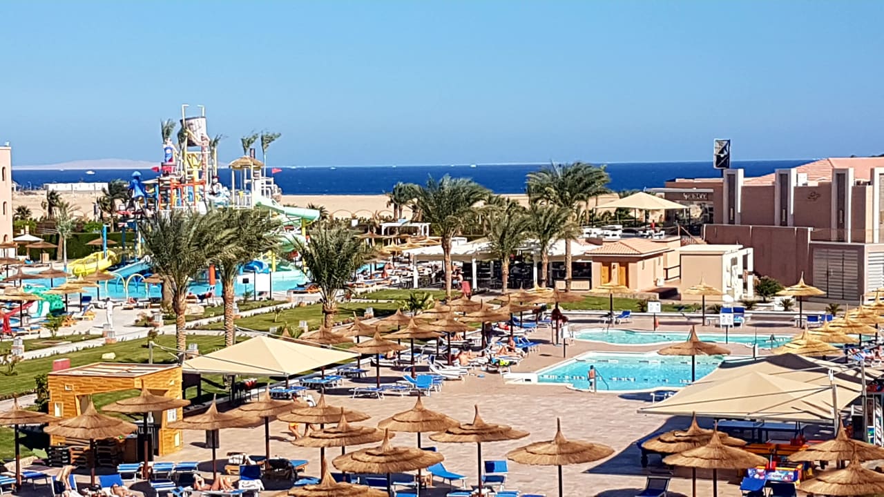 Ausblick Pickalbatros Aqua Park Resort - Hurghada