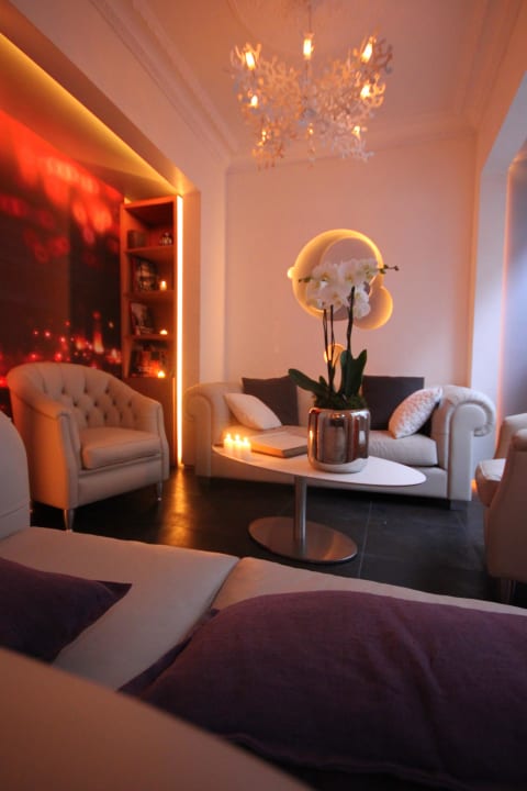 Hall de l'hôtel Lumières Hotel Lumieres