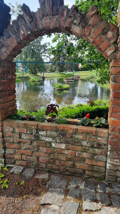 Ausblick Heide Park Abenteuerhotel