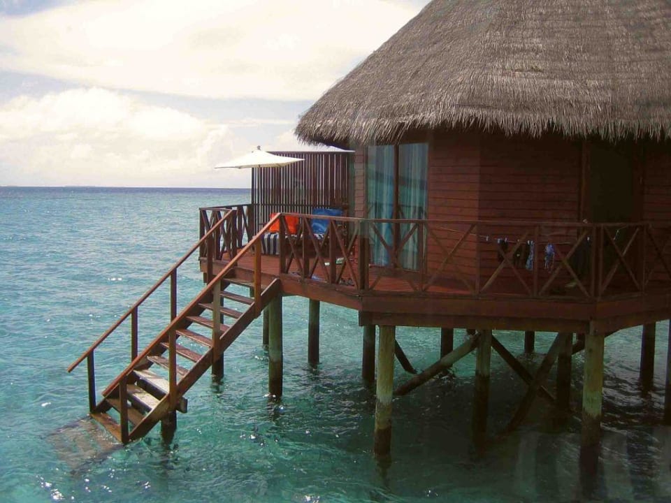 Die Treppe zur Lagune Angaga Island Resort
