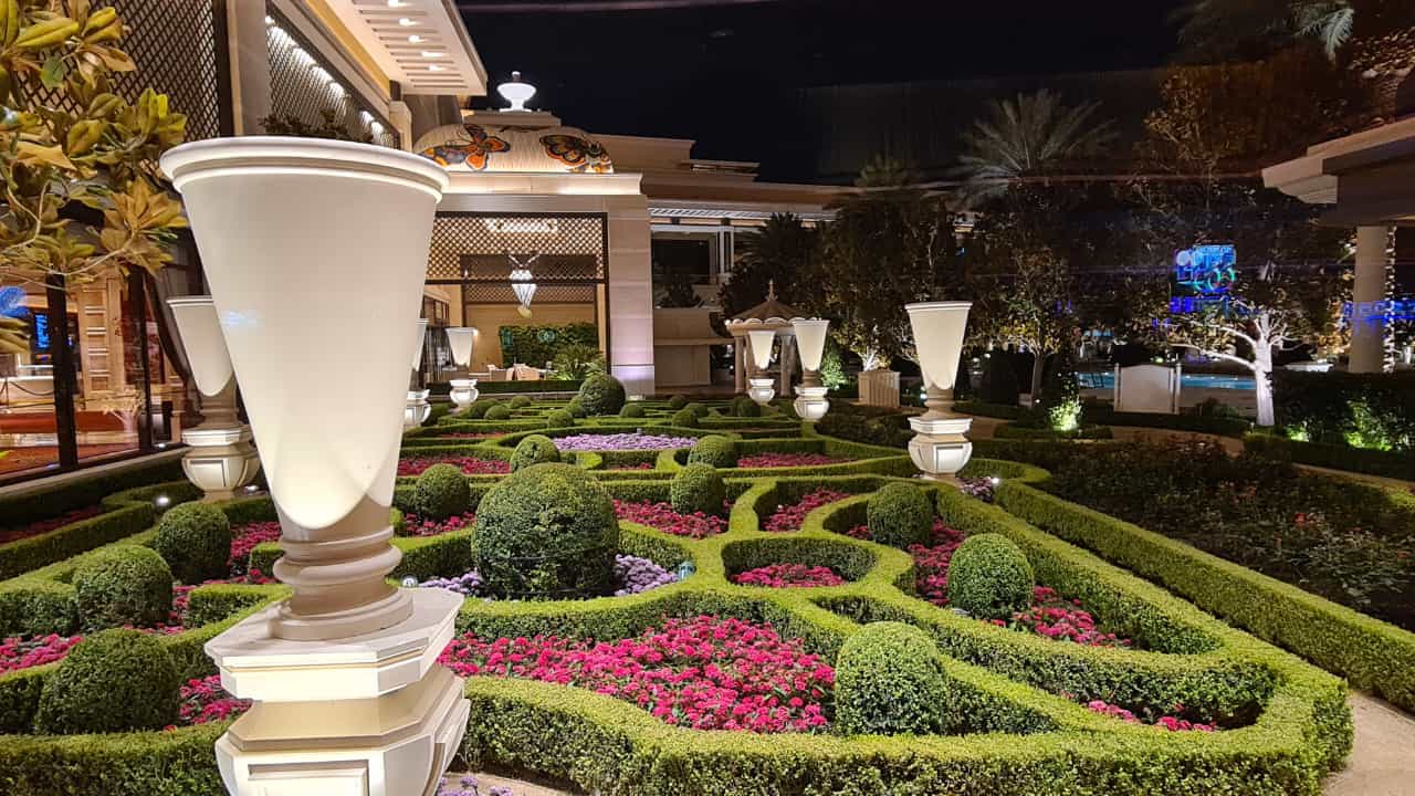 Gartenanlage Hotel Encore Las Vegas
